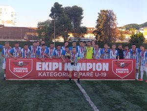 Tirana U-19 shpallet kampione e Kategorisë së Parë, siguron ngjitjen në Superiore