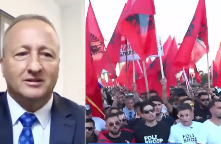 Protesta e studentëve shqiptarë, si do të mbrohet gjuha shqipe në Maqedoninë e Veriut