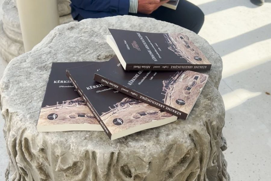 Promovohet në Durrës libri “Kërkime Arkeologjike” i studiuesit Afrim Hoti