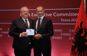 FSHF propozon Aleksander Ceferin për një mandat të ri në krye të UEFA-s