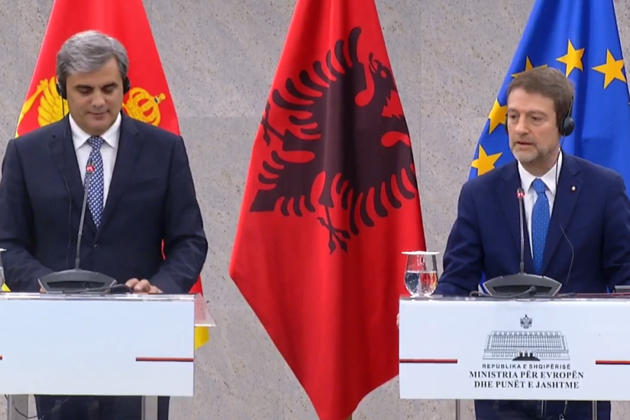Shqipëria dhe Mali i Zi drejt forcimit të bashkëpunimit, Hoxha pret në Tiranë homologun Ibrahimoviç