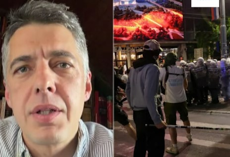 “200 mijë protestues në Beograd”, Miketiç: Vuçiç u zemërua, nxori në rrugë huliganët
