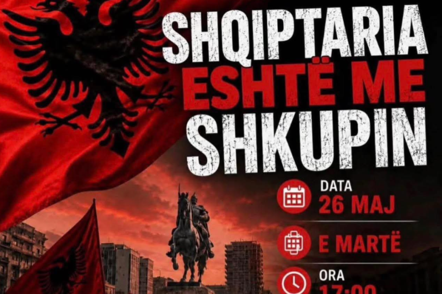 “Shqiptaria është me Shkupin”, sot protestë në sheshin “Skënderbej” për gjuhën shqipe