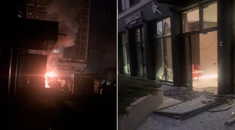 VIDEO- Pamjet e sulmit rus në rezidencën e ambasadorit shqiptar në Kiev