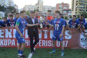 Përmbysje spektakolare 4-3 ndaj Tiranës, Teuta U-17 fiton Kupën e Shqipërisë