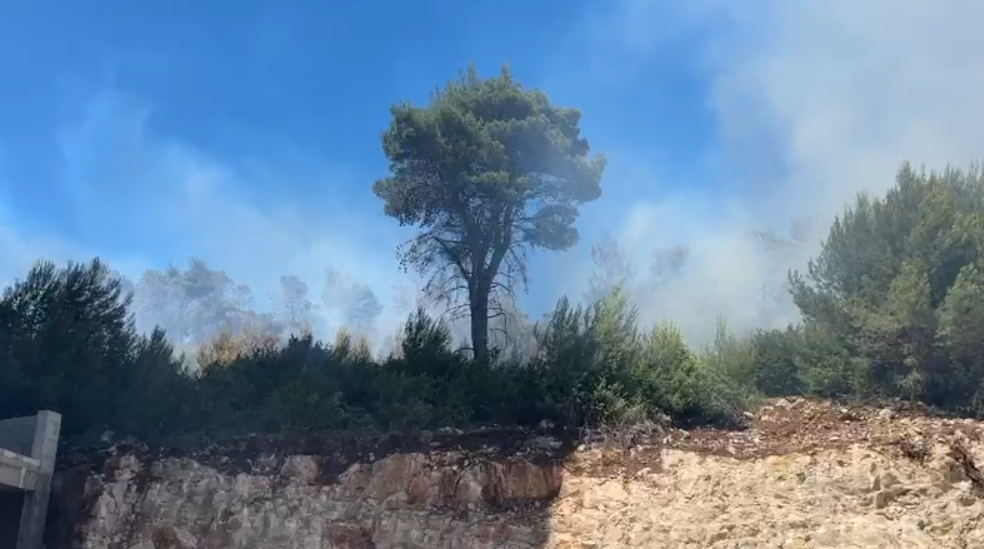 Zjarr masiv te Rana e Hedhun  si paraqitet situata