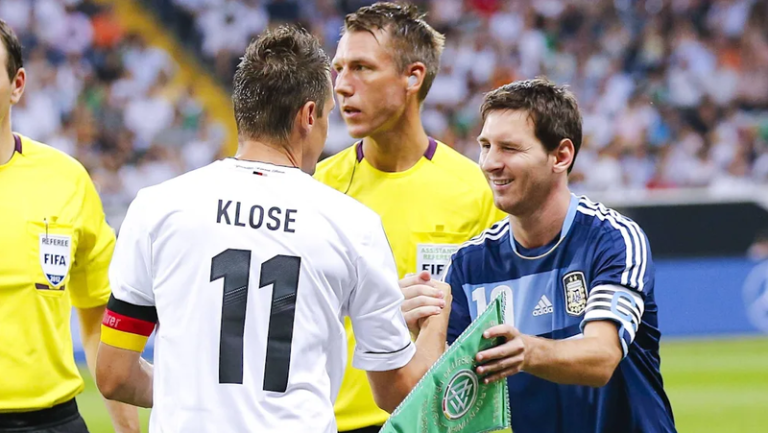 Klose përgëzon golashënuesin e ri më të mirë të Botërorit: Messi nuk është shaka!