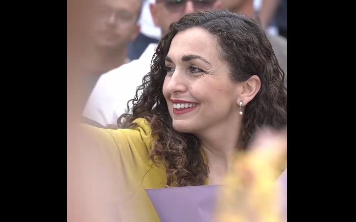 Vjosa Osmani në Gjilan: Besojmë në punë, rezultate dhe aleancën me ShBA-në