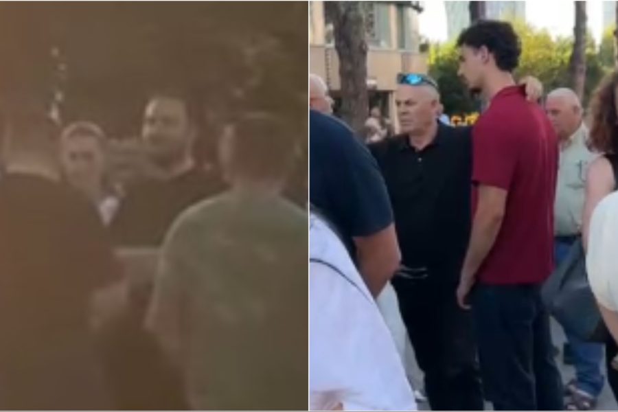 Salianji i bashkohet protestës në Tiranë, shfaqen edhe Alesia Balliu dhe Asllan Dogjani