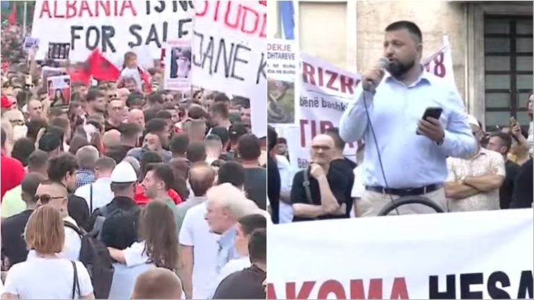 Protestuesi: Kjo është lufta për të mbrojtur Shqipërinë që duam t’u lëmë fëmijëve