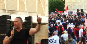 Florjan Binaj para protestuesve: Çdo qeveritar që ka shkelur ligjin, të përfundojë në burg