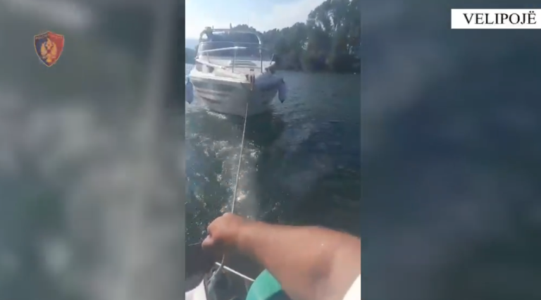 Skafi pësoi defekt në ujë, Policia Kufitare shpëton turistin në Velipojë
