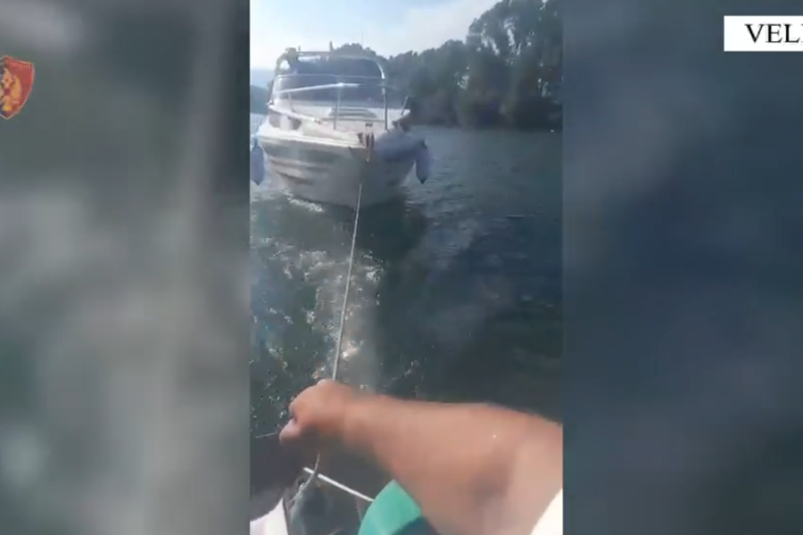 Skafi pësoi defekt në ujë, Policia Kufitare shpëton turistin në Velipojë