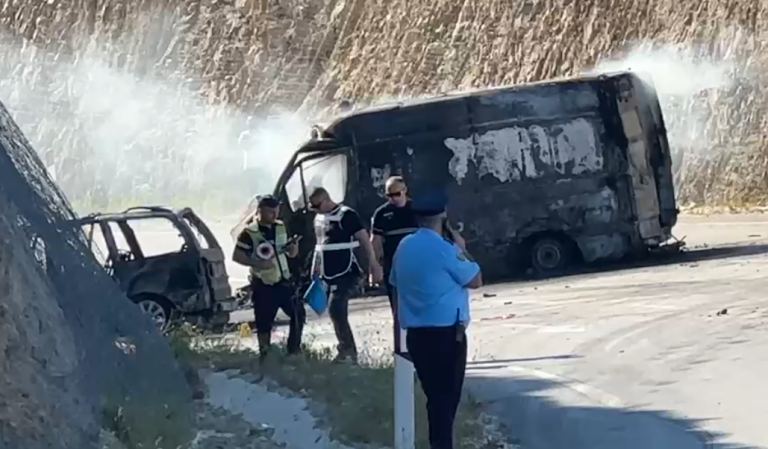 Aksidenti me një viktimë në Vlorë, policia jep detaje: Tre të huaj të plagosur, shoqërohen dy shoferët