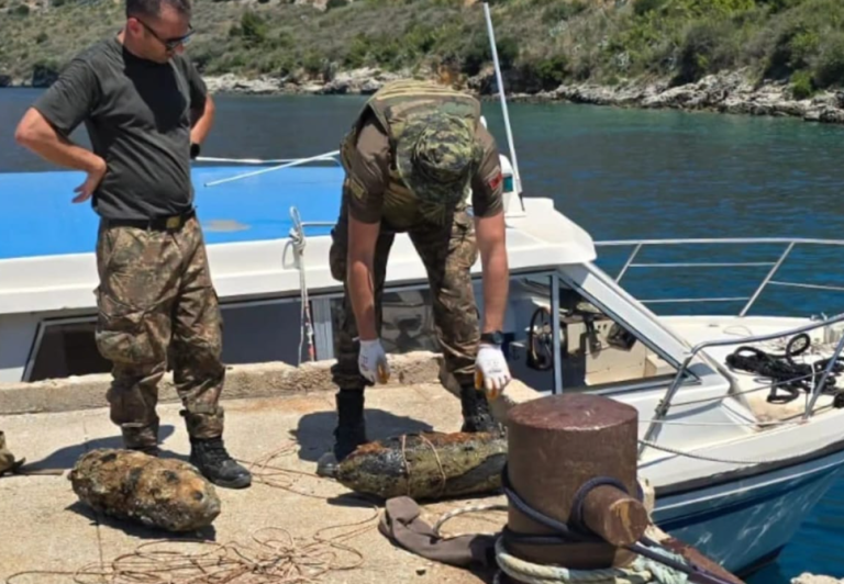 Porto Palermo, nxirren nga deti dy predha të Luftës së Dytë Botërore