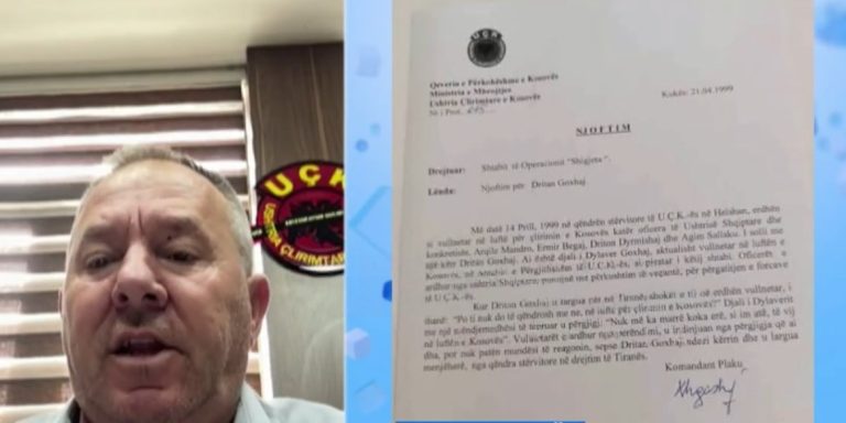 Kreu i Veteranëve të UÇK: Dritan Goxhaj nuk ka qenë anëtar i organizatës, firma e letrës është origjinale