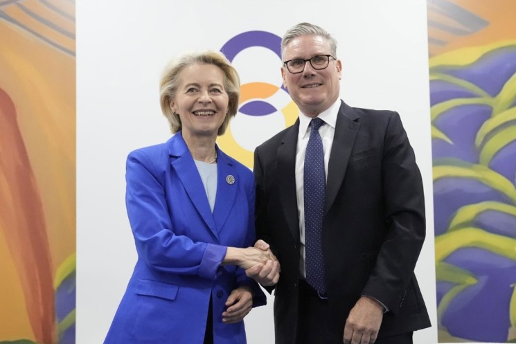 Dorëheqja e Starmer, Von der Leyen: Një lider i vërtetë që forcoi sigurinë e Evropës dhe Ukrainës