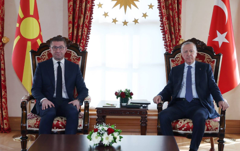 Mickoski takim me Erdogan në Stamboll, detaje nga bisedimet