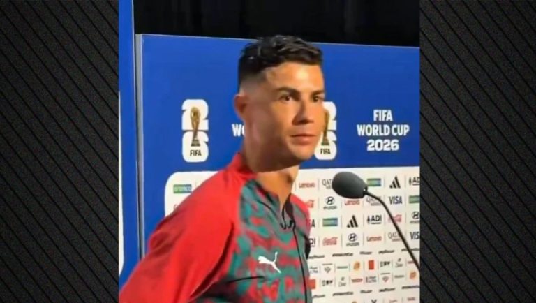Gazetari i përmendi Messin, momenti kur Ronaldo injoron gazetarin: Një pyetje tjetër (VIDEO)