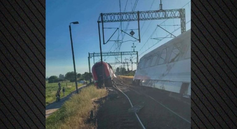 Përplasen dy trena në Poloni, vagonët dalin nga shinat. Plagosen 2 pasagjerë (VIDEO)