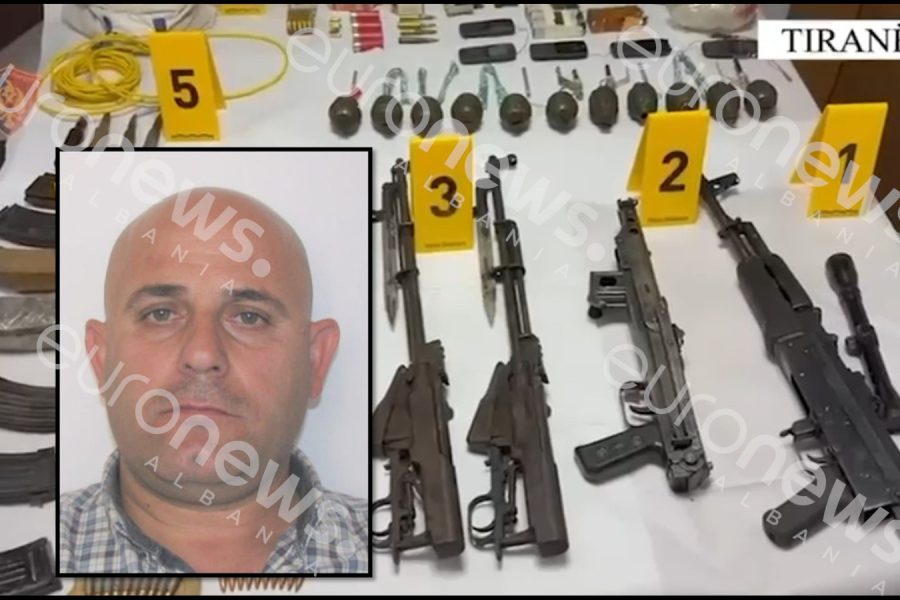 Policia dhe RENEA operacion në Fushë-Krujë për kapjen e Ylli Zallës, nuk gjendet në banesë. Sekuestrohet 1 pistoletë