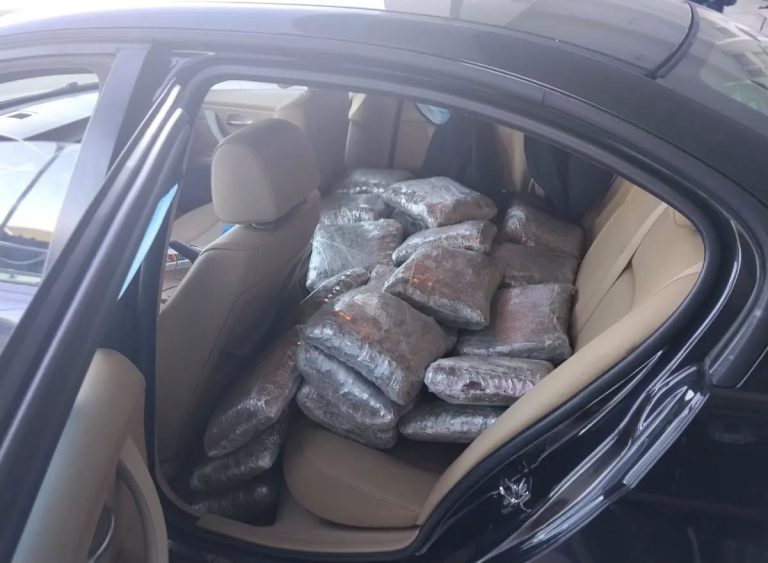 Sekuestrohen 110 kg kanabis në një makinë në Igumenicë, dyshohet se kishte hyrë nga Shqipëria