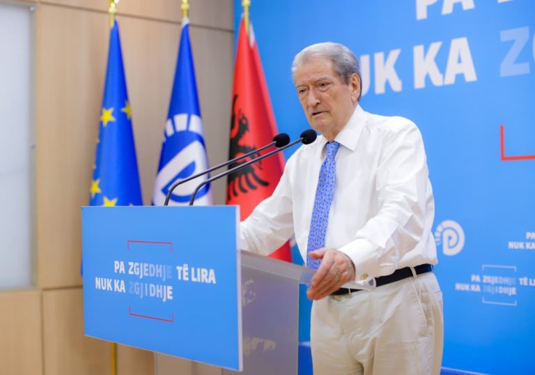 Berisha: Vendi i çdo demokrati është në shesh në protestën qytetare