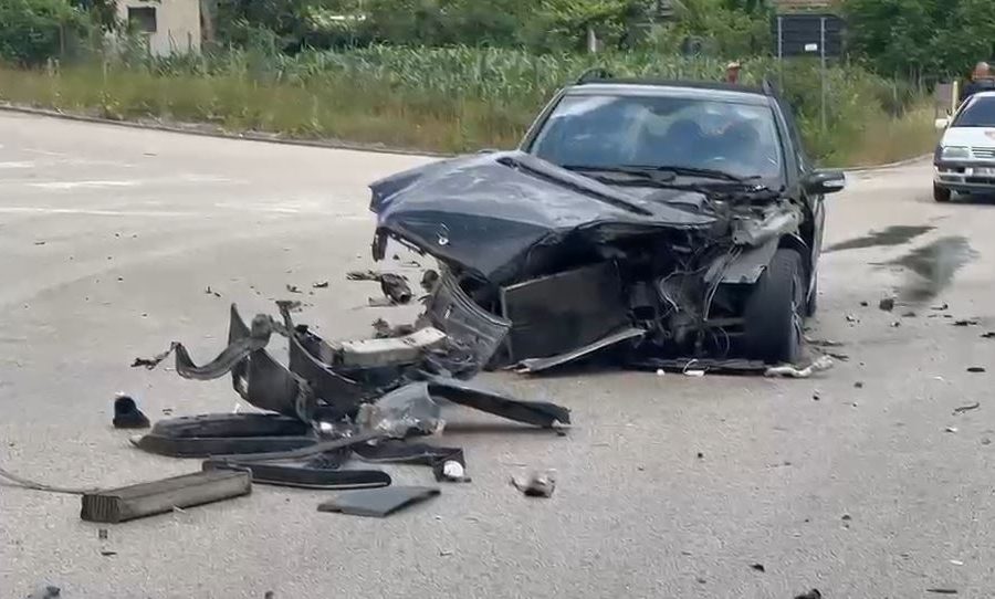 Aksident me një të plagosur në aksin rrugor Pogradec-Qukës