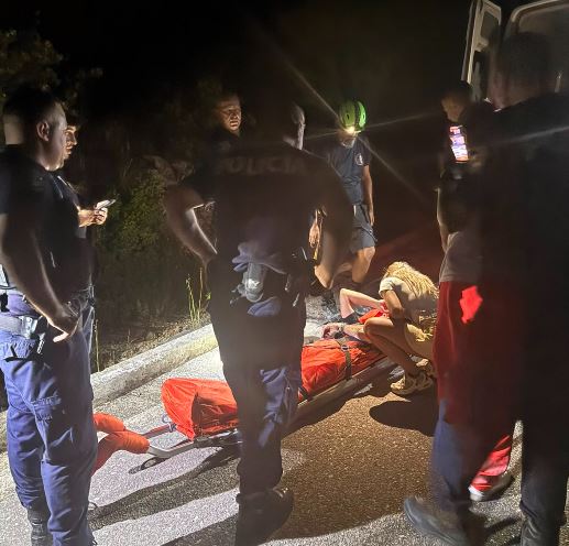 Shpëtohen pas tetë orësh operacion intensiv 4 turistët e bllokuar në Kanionet e Gjipesë