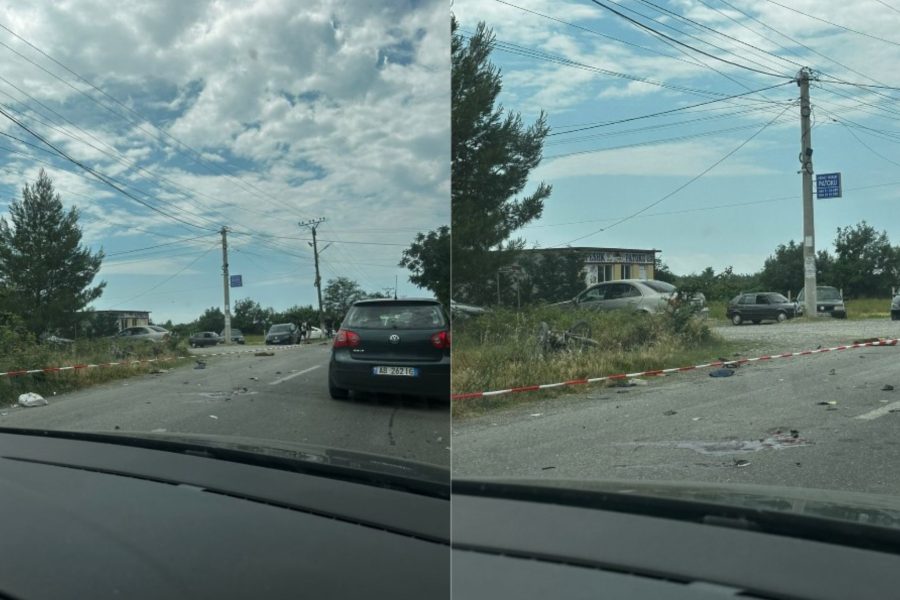 Aksident në Luginën e Patokut, plagoset rëndë drejtuesi i motorit! Transportohet me urgjencë drejt spitalit