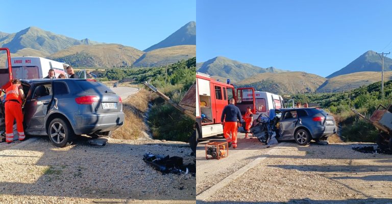 Aksiden i rëndë në aksin Kardhiq-Delvinë, një i vdekur dhe tre të plagosur