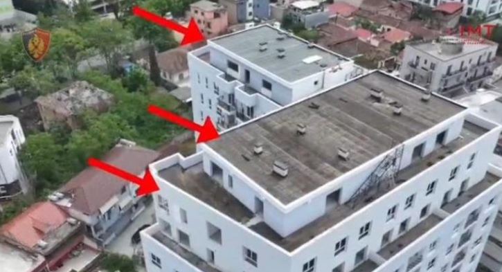 Tejkaluan lejen e ndërtimit në një pallat në Tiranë, gjykata cakton masën arrest me burg për 4 shtetas