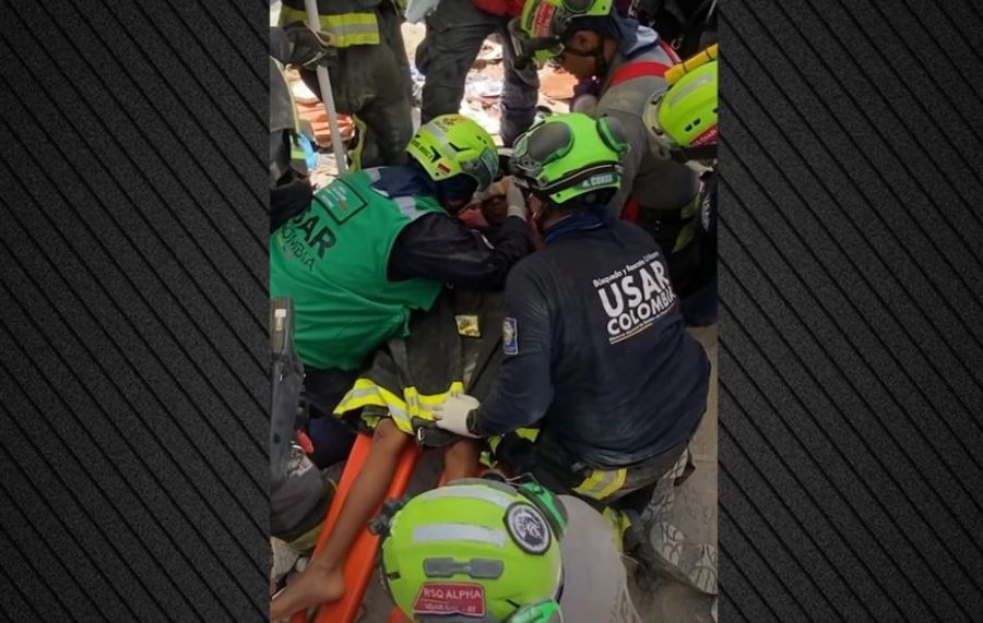 Momenti kur 11-vjeçari nxirret i gjallë nga rrënojat, 3 ditë pas tërmeteve vdekjeprurëse në Venezuelë