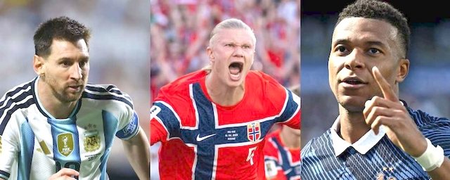 Beteja midis Mbappé, Messi dhe Haaland për “Këpucën e Artë” të Kupës së Botës 2026 vazhdon