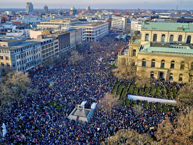 Protestë në Gjermani kundër partisë së ekstremit të djathtë, AFD
