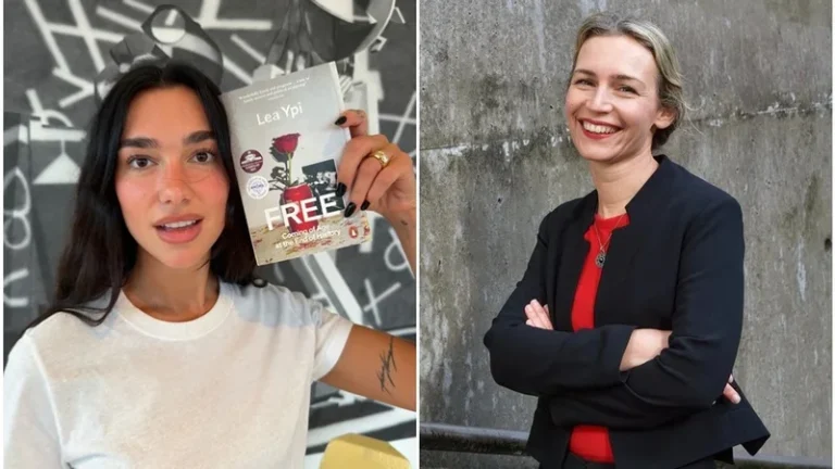 Dua Lipa rekomandon librin e Lea Ypit, “Free” për muajin korrik