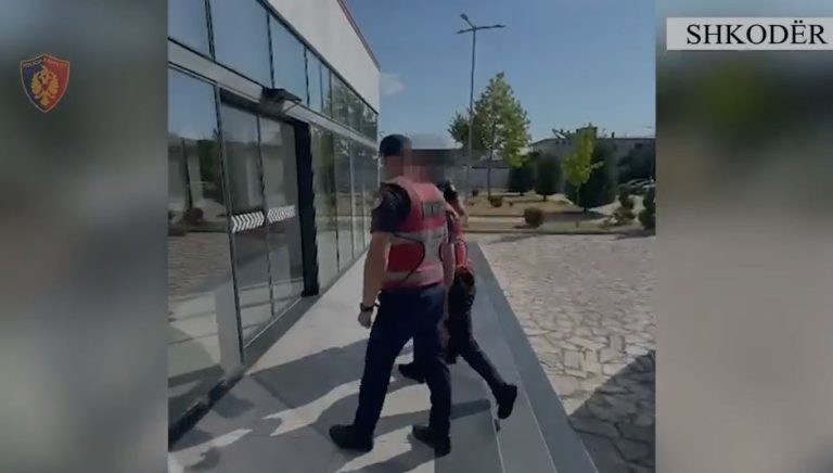 Iu gjetën 4 armë zjarri dhe municione në banesë, vihet në pranga 21-vjeçari në Shkodër