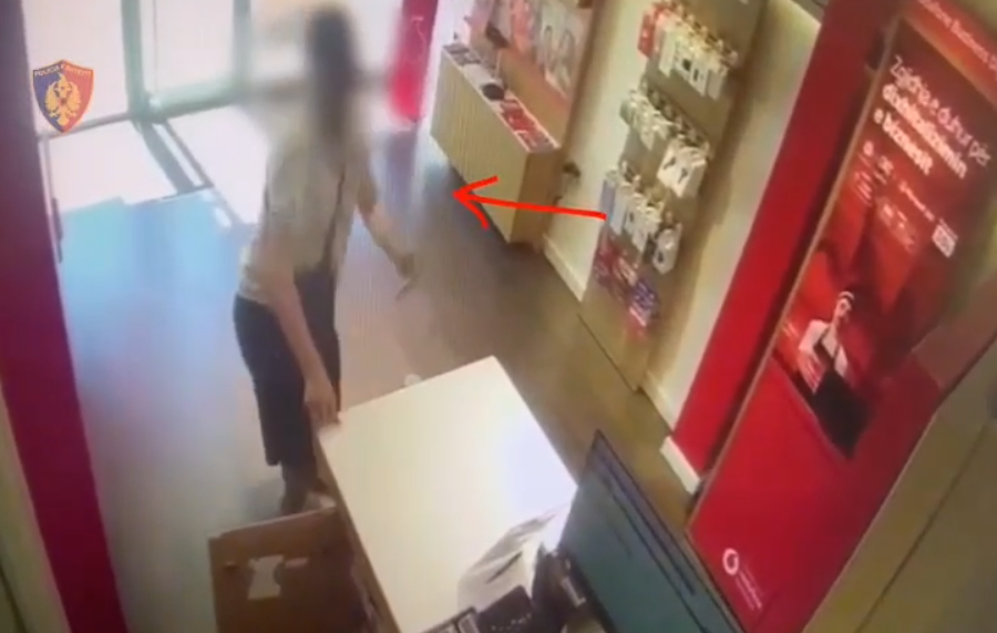 Mori me forcë xhiron ditore në një dyqan, arrestohet 37-vjeçari në Durrës (VIDEO)