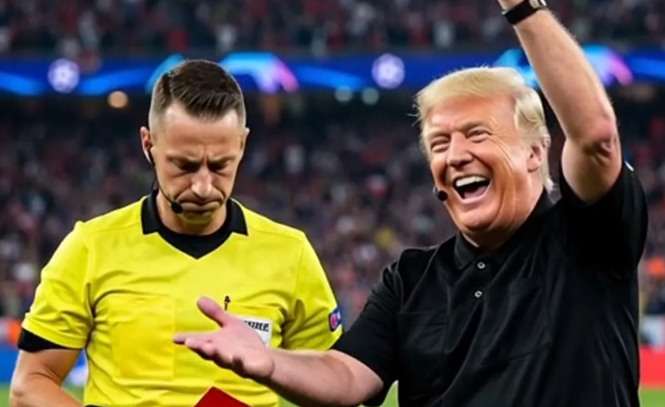 ‘Karta Trump’, reagime dhe meme virale ndaj anulimit të diskutueshëm të kartonit të kuq të Balogun nga FIFA