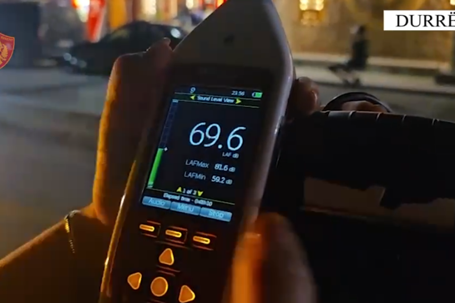 Policia e Durrësit kontrolle për ndotjen akustike në zonat turistike, monitorohen lokalet me muzikë