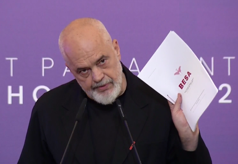 Rama para grupit të PS: Kam sjellë me vete 2 dokumente për mandatin e katërt