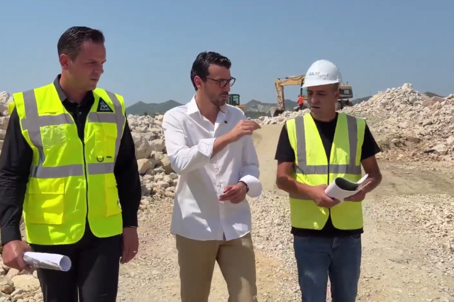 Karakaçi inspekton punimet në Bypass-in e Tiranës: Lidhje me autostradat, duke shmangur hyrjen në qytet