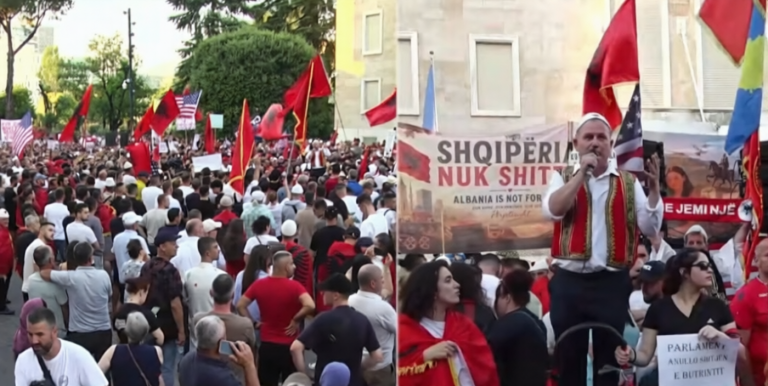 Shqiptari vjen nga Britania e Madhe në protestë: Rama përballet me shqiptarët, jo me “agjentë të huaj”