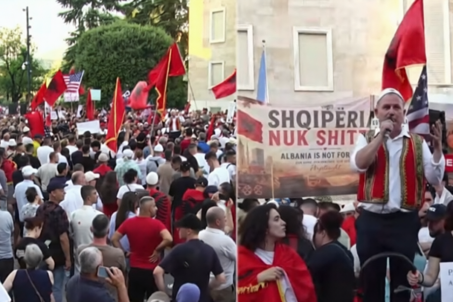 Shqiptari vjen nga Britania e Madhe në protestë: Rama përballet me shqiptarët, jo me “agjentë të huaj”