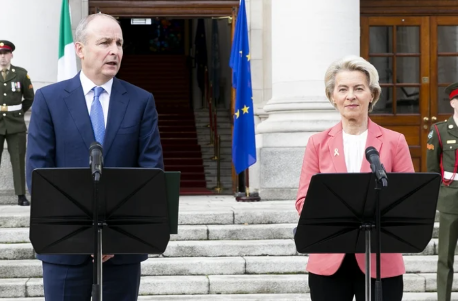 Ursula von der Leyen flet nga Irlanda: Shqipëria dhe Mali i Zi po përparojnë drejt BE-së