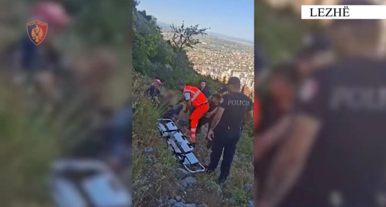 U rrëzua duke ruajtur bagëtitë në mal, ndërhynë policia e Lezhës. I moshuari transportohet në spitalin e Traumës