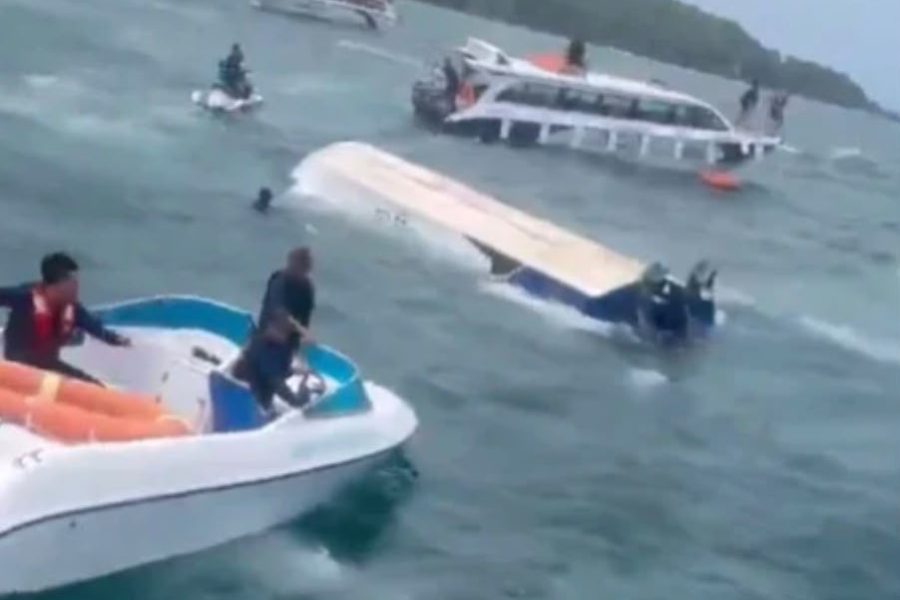 Era përmbys varkën me 32 turistë, 15 viktima në Vietnam (VIDEO)