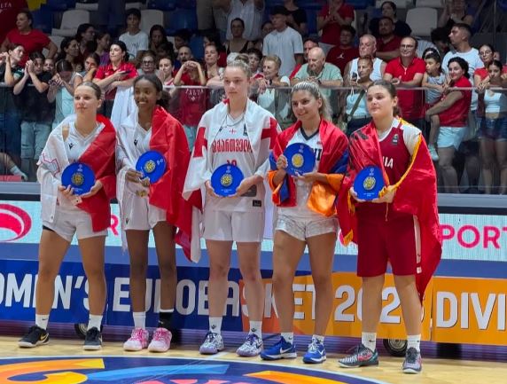 13-vjeçarja Helena Byberi medalje si shënuesja më e mirë në Europë e basketbollit shqiptar