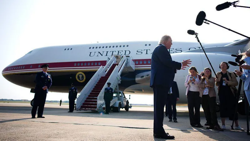 Gazetarët e New York Times thirren për të dëshmuar për raportimin e tyre për Air Force One
