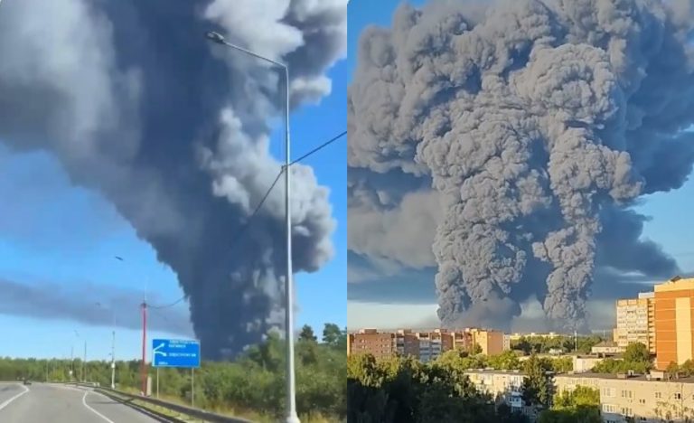 Forcat ukrainase godasin qendra kryesore logjistike në Rusinë qendrore, disa të vrarë (VIDEO)
